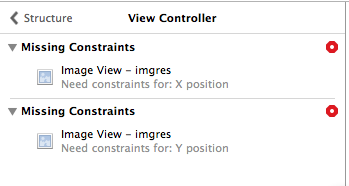 missing constraints