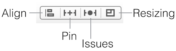 Xcode Auto Layout Menu in Interface Builder