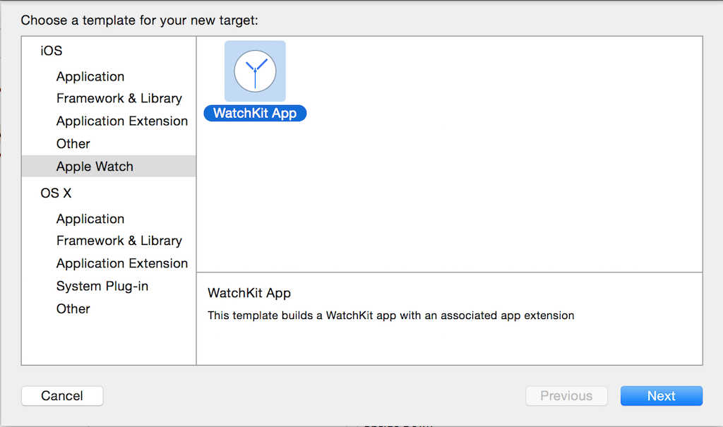 adding-watchkit-target