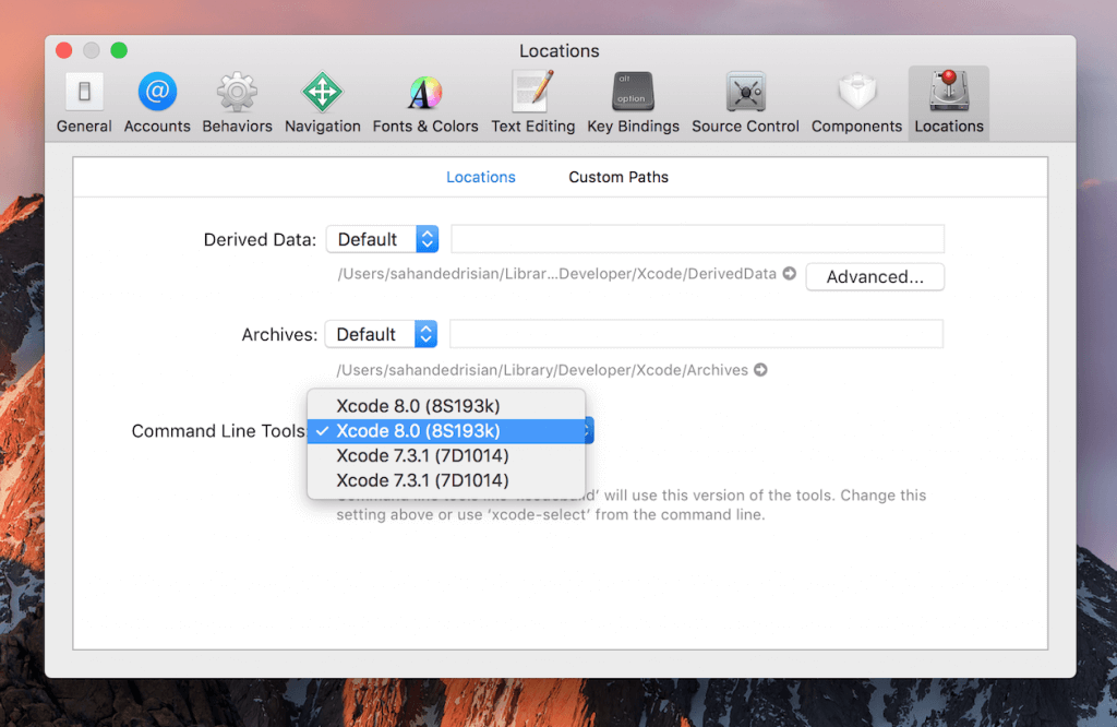 Xcode iOS SDK Version