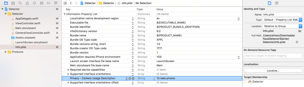 camera-plist