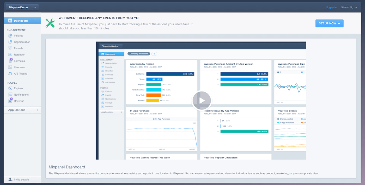 mixpanel-dashboard