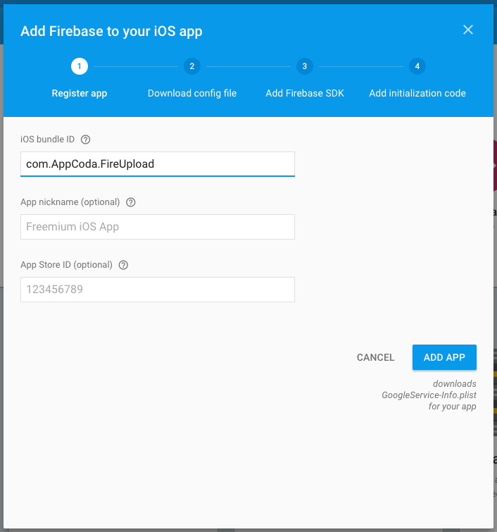 firebase-add-bundleid