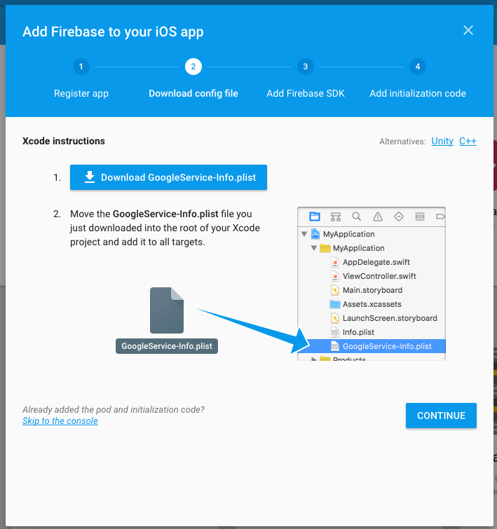 firebase-plist