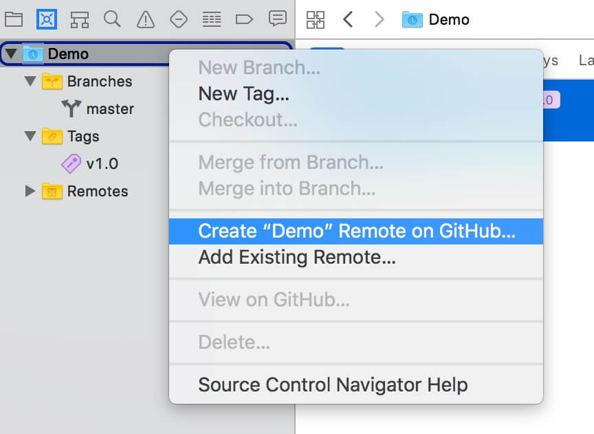 Remote GitHub