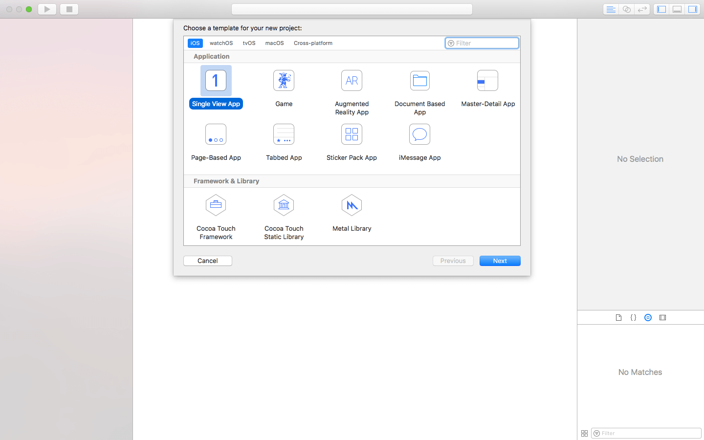 xcode9-new-proj