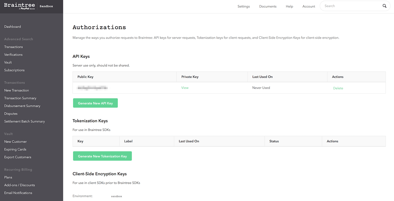 payment-braintree-apikey
