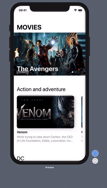 SwiftUI-Navigation From FeaturedMovies List