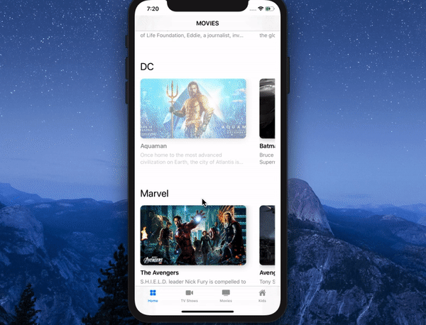 Movie Trailers App using SwiftUI