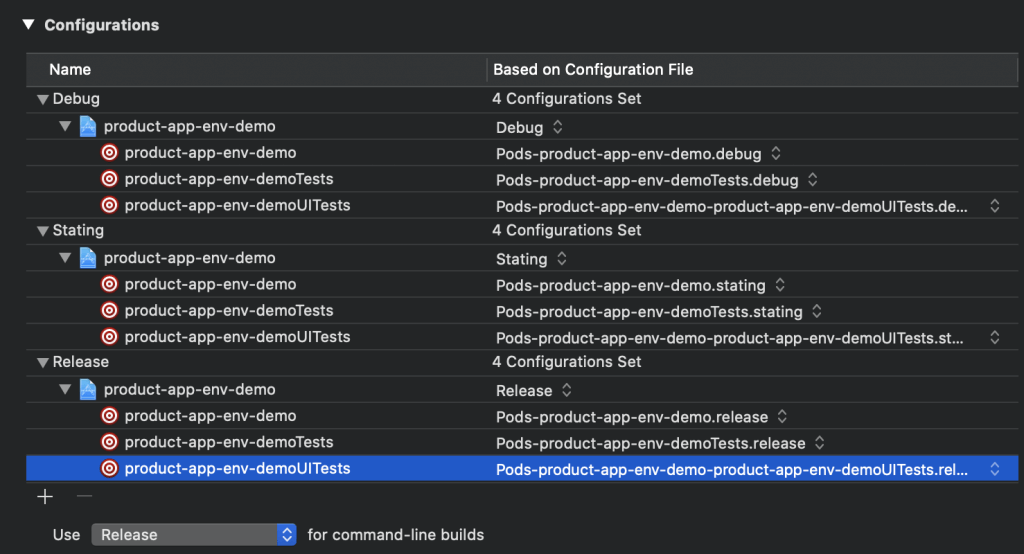 xcode-configuration