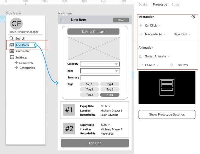 propotype-screen-navigation-setup