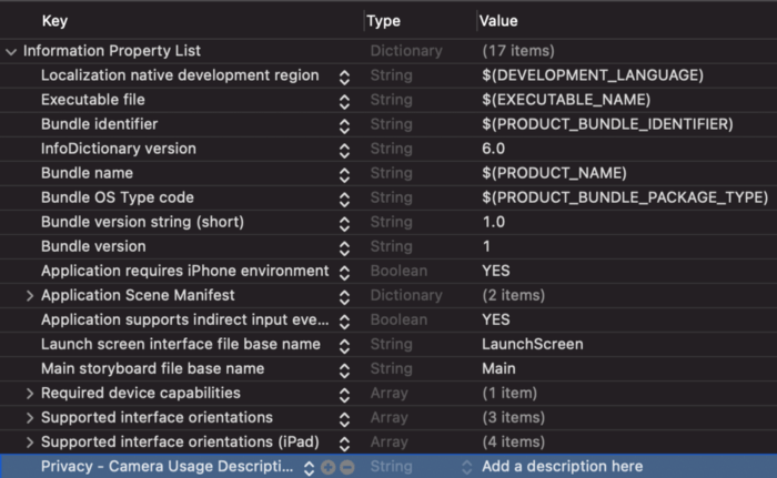 xcode-setting