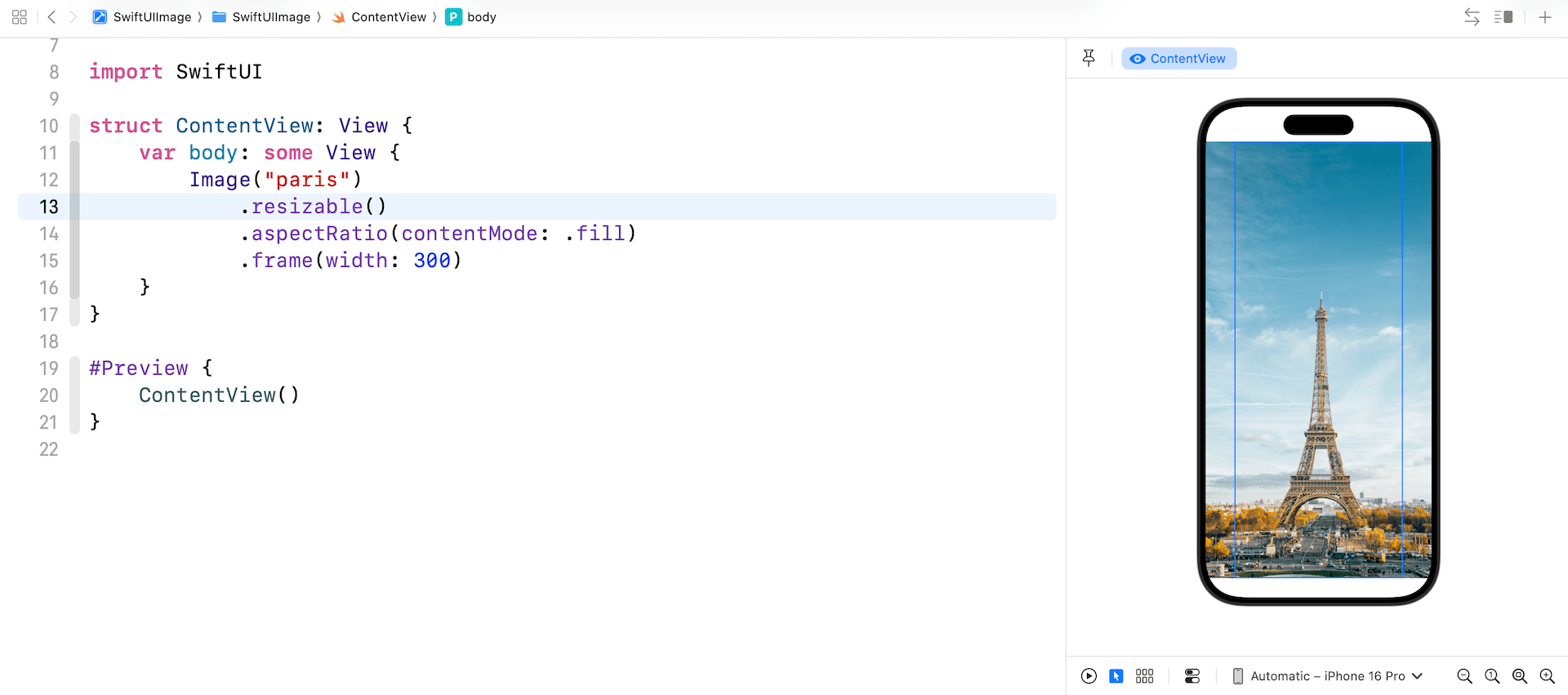 圖 3.11.　使用.fill 內容模式