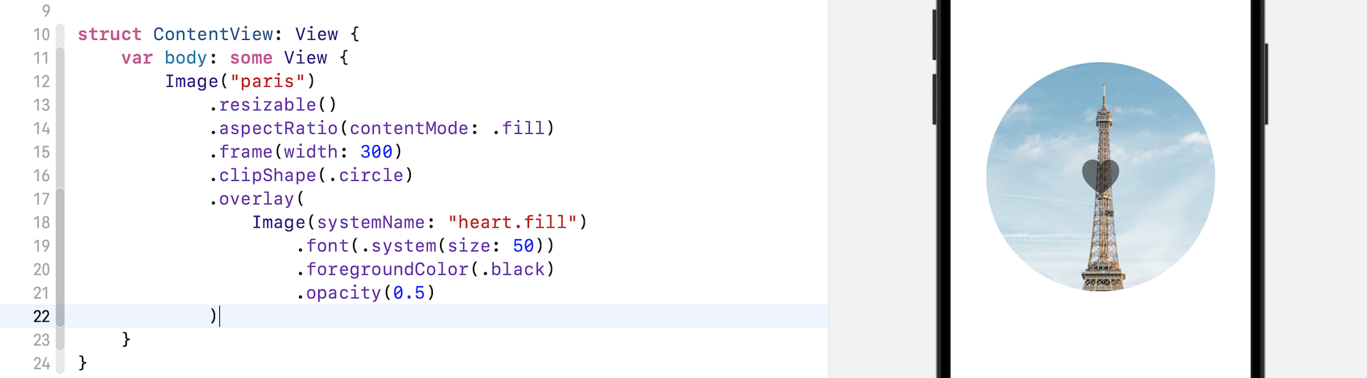 圖 3.15　在目前的圖片上應用重疊